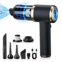 Handheld vacuum cleaner, portable for car and home, effective against pet hair on sofa_qq