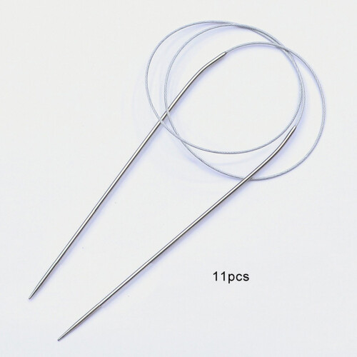 Stainless Steel Knitting Tool Sets Mixed Color 2
