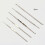 Stainless Steel Knitting Tool Sets Mixed Color 4