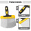 Wallpaper Tools The Paint Scraper Spatula Arc Stainless Steel 5