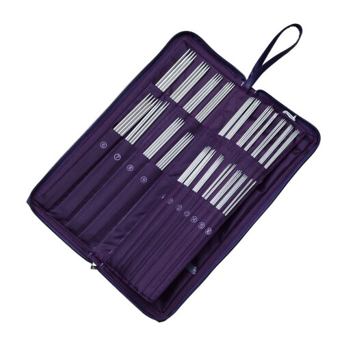 Stainless Steel Knitting Tool Sets Mixed Color 1