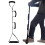 Leg Lifter Strap, Multi Loop Adjustable with Nylon Webbing with Hand Grips ,35inch-44inch for Bed Couch ,Hip Replacement, , Soft Handle 1