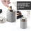 Feiona Toothpick Holder Dispenser, Pop-Up Automatic for Kitchen Restaurant, Compatible with Thickening Toothpicks, Grey 4
