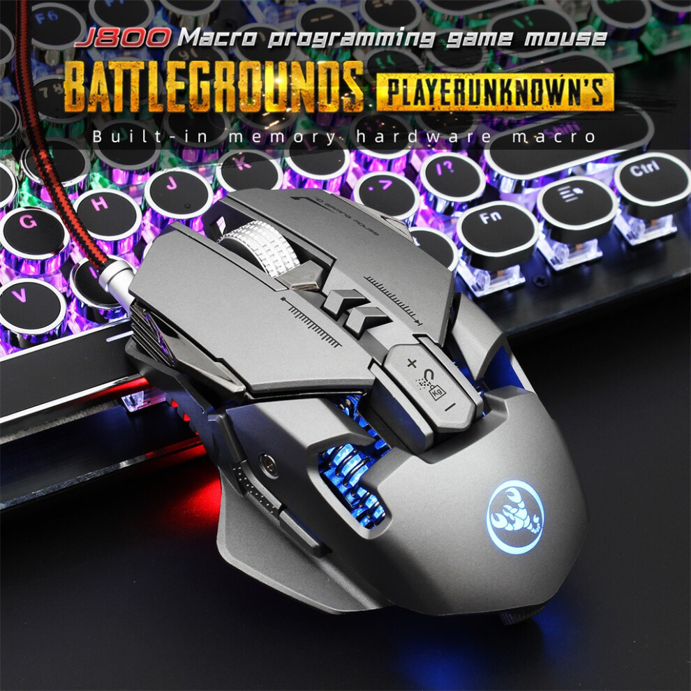Mechanical Define The Game Usb Wired 6400Dpi Gaming Mouse Mice For Pc, Mouse 9418476326363