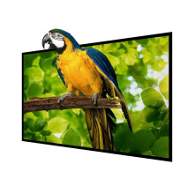 100" Outdoor Projection Screen 16:9, Washable, Foldable, Anti-Crease, Portable for Home Theater, Indoor, Outdoor, Double Sided