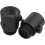 Shower Flow Control Valve G1/2 Matte Black OneButton Shut Off Regulator for Universal Shower 2PCS 2
