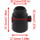 Shower Flow Control Valve G1/2 Matte Black OneButton Shut Off Regulator for Universal Shower 2PCS 3