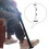 Leg Lifter Strap, Multi Loop Adjustable with Nylon Webbing with Hand Grips ,35inch-44inch for Bed Couch ,Hip Replacement, , Soft Handle 3