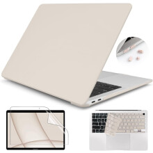 for MacBook Air 13 inch Case 2020 2021 2019 2018 Release A2337 M1 A2179 A1932, Frosted Hard Shell Case &