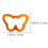 Earring Molding Tool Plastic Clay for Earrings Polymer Making Cutting Machine Slicer 25 Pcs 2