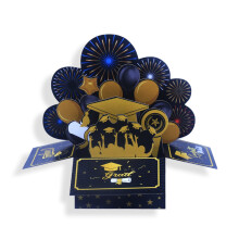 3D Pop Up Card Graduation Greeting Cards Congratulations Card for College School