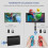 Wireless USB Adapter/D-ongle Bluetooth ReceiverTransmission Mini For PS4 Gaming Headsets Handle Adapter Bluetooth Receiver Transmitter 6
