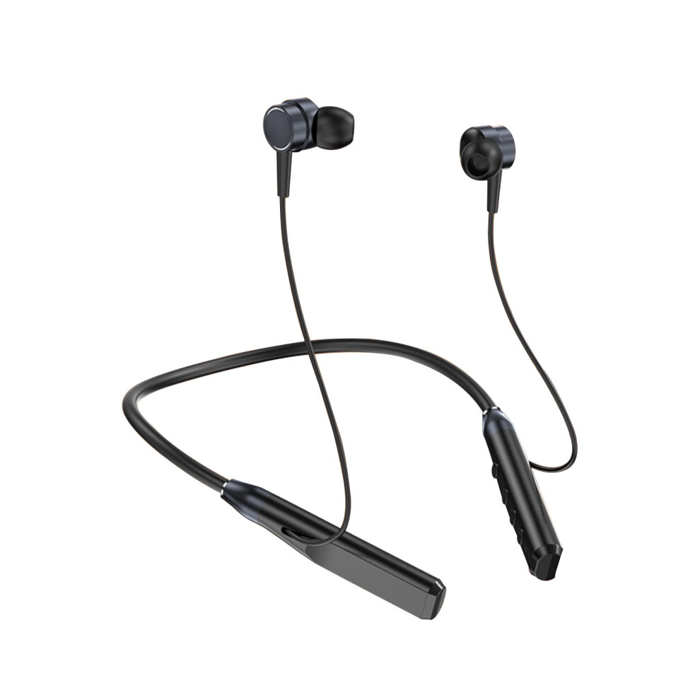 Tarmeek Hanging Neck 5.0 Bluetooth Sports Earphones With Dual Speakers, 3 Sound Effects, Large Battery, Compatible With Ios/Android 9130661607896