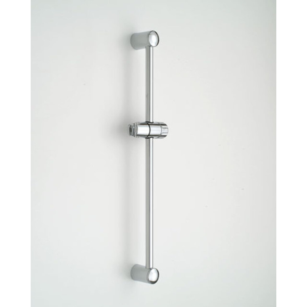 24 Inch Decorative Shower Slide Bar With Adjustable Height And Angle 9070919668586