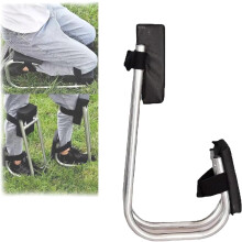 Knee Seat for Gardening, One Leg Kneeling Brace with Seat, Portable Wearable Chair to Prevent Leg Numbness (Color: 1pc)
