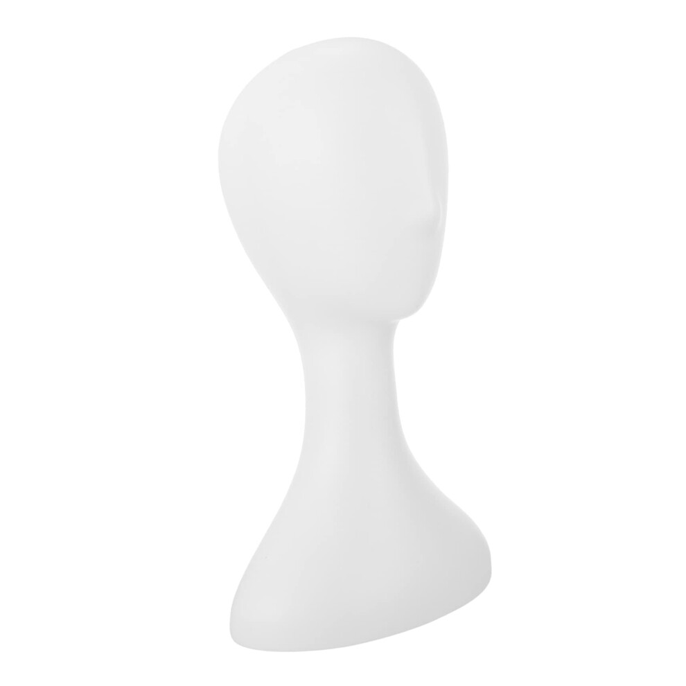 Unisex Mannequin Head For Wigs Hats And Glasses, Realistic Female Display Stand For Salon And Home Use