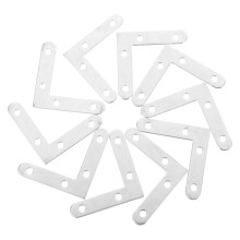 10pcs Window Screen Frame Corner Brackets Durable Iron Connectors for Easy Screen