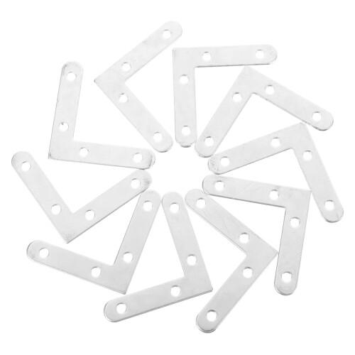 10pcs Window Screen Frame Corner Brackets Durable Iron Connectors for Easy Screen