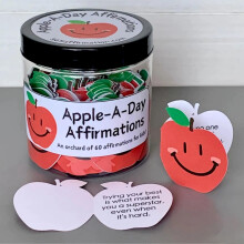 Affirmation Cards for Women and Teen Girls – Daily Positive Jar Gift for Mindfulness and Encouragement