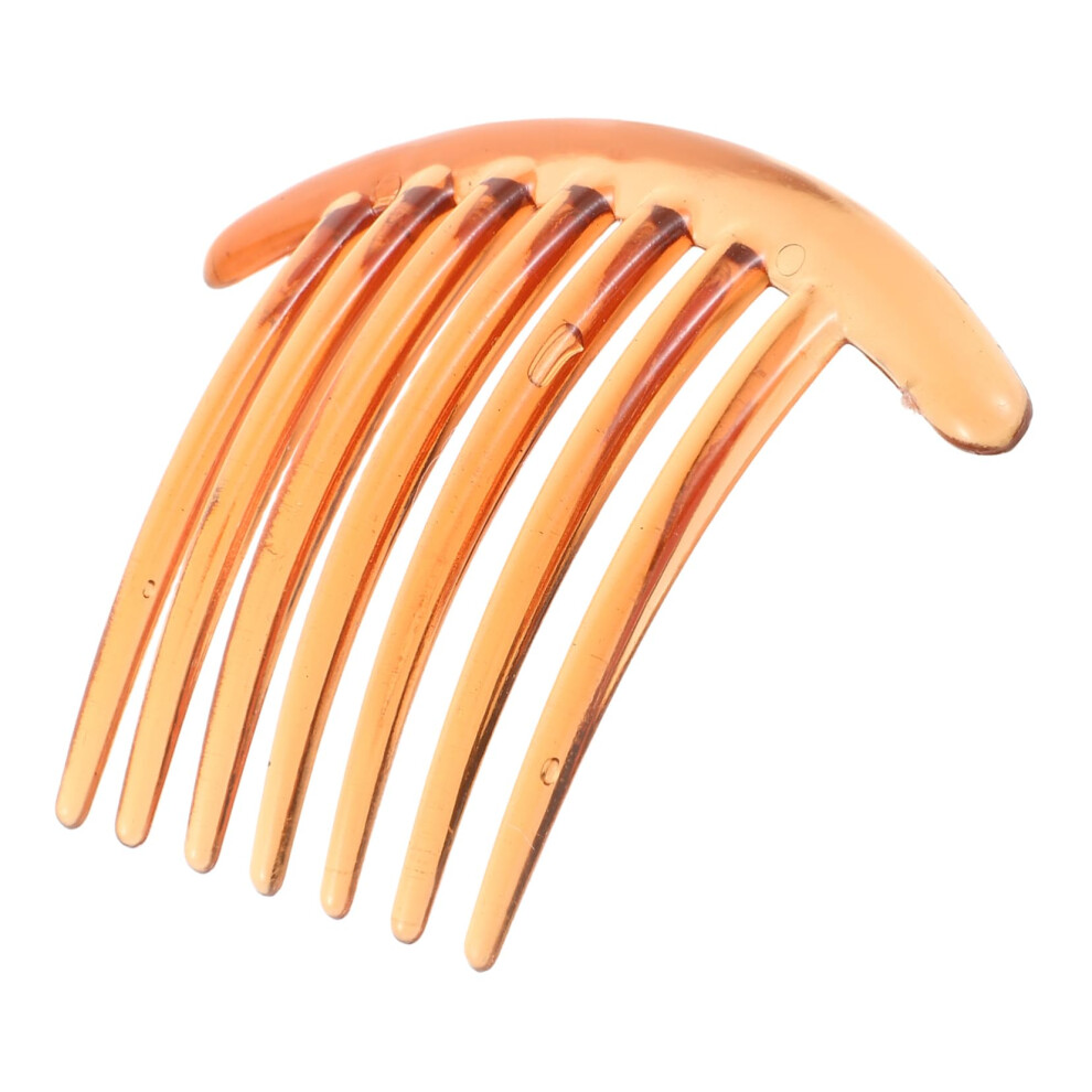 Unisex 2Pcs French Side Combs For Women Wide Tooth Hair Accessories With Smooth Rounded Teeth For Everyday Use