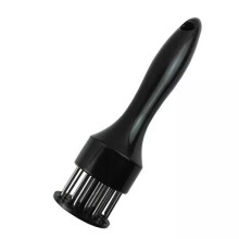 Meat Tenderizer Tool with 21 Stainless Steel Blades for Steak and Pork, Fast Flavor Penetration