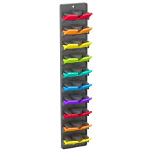 Hat Rack Wall Mounted Hat Organizer Holds Up to 10 Hats MultiLayer Storage for Door or Bedroom