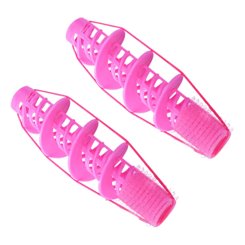 2pcs Flexible Hair Curlers Perm Rods for Women Heatless Styling for Home and Salon