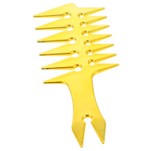 Men's Wide Tooth Comb for Curly Hair with Gentle Scalp Massage and Durable Styling Control
