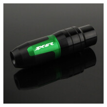CNC Aluminum Frame Sliders Green AntiFall Motorcycle Crash Protector Kit for Kawasaki ZX6R