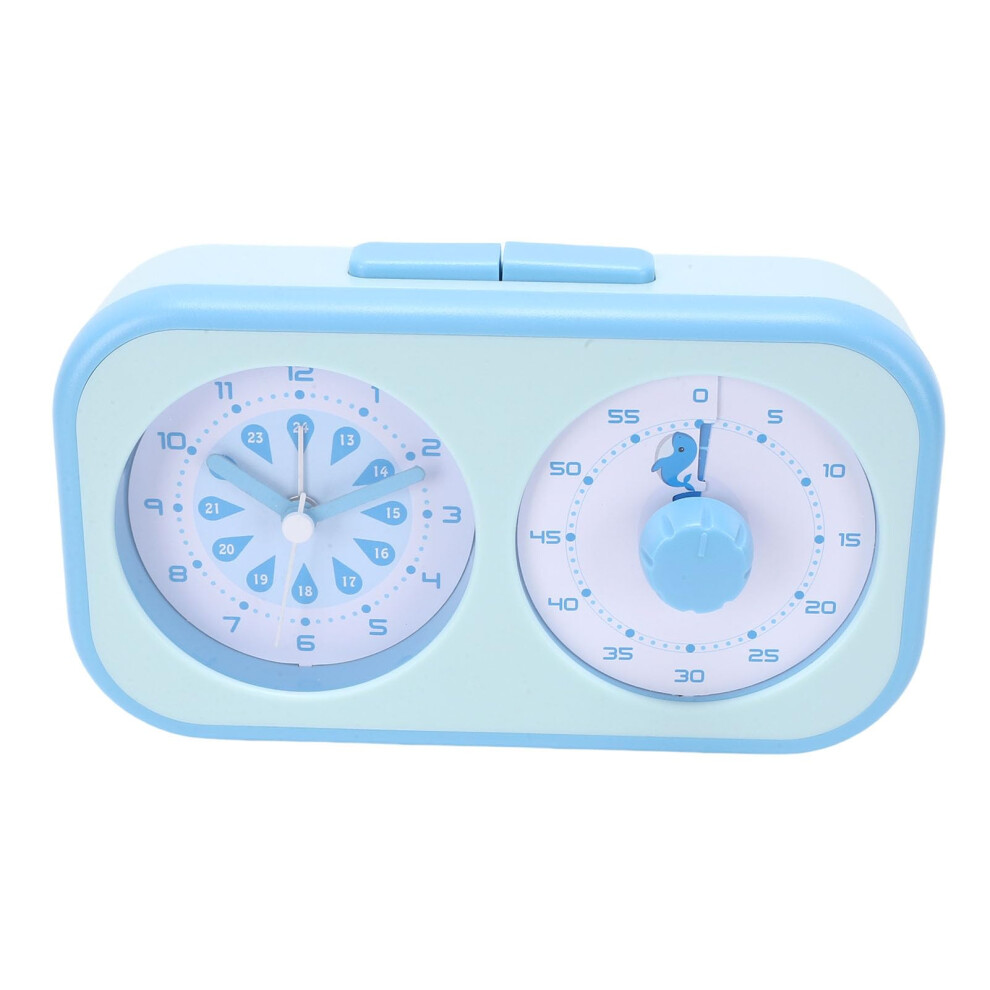 Visual Timer for Kids, 60 Minute Countdown Clock with Silent Operation and Loud Alarm for Study, Home, School