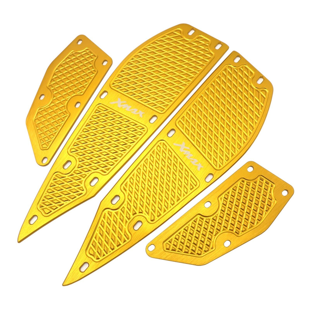 Footrest Pedal Plate Cnc Aluminum Brake Pad For Xmax 300 400 250 125 2017Â2019 Durable 9455672614214