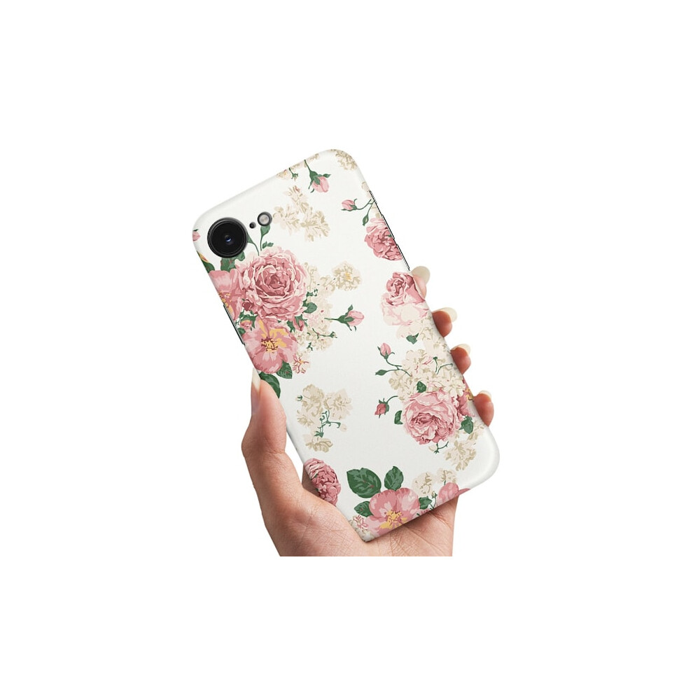 Compatible With Iphone 16E - Case/Mobile Case Retro Flowers 9009879033936