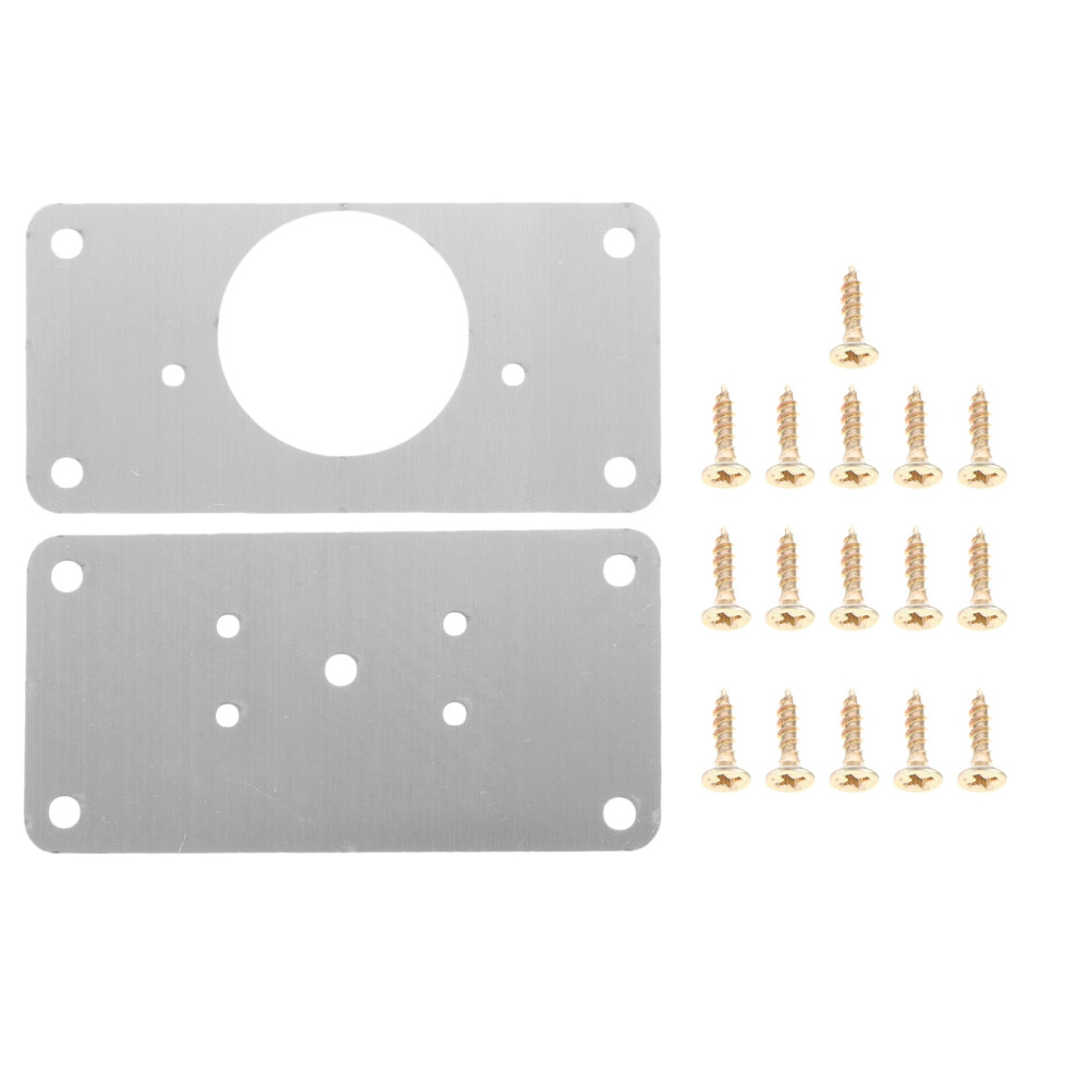 Guangmc Stainless Steel Hinge Repair Plate - 2Pcs 9009879034575