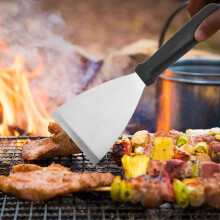 Txmfgh Stainless Steel Camping Multi-tool Shovel for Grilling, Stirring, Cooking - Ideal for Outdoors, Picnics, Barbecues