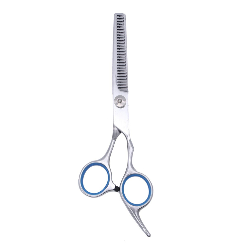 Professional Stainless Steel Hair Thinning Scissors with Ergonomic Grip for Barber Salon Cutting