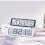 Digital Wall Clock Humidity Display Electronic Clock WHITE White 7
