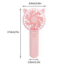 Fnyoxu 2000mAh Portable Handheld Fan , USB Small Personal Fan, Foldable Mini Desk Fan, Coolings Electric Fan For Travel, Outdoors, Indoors