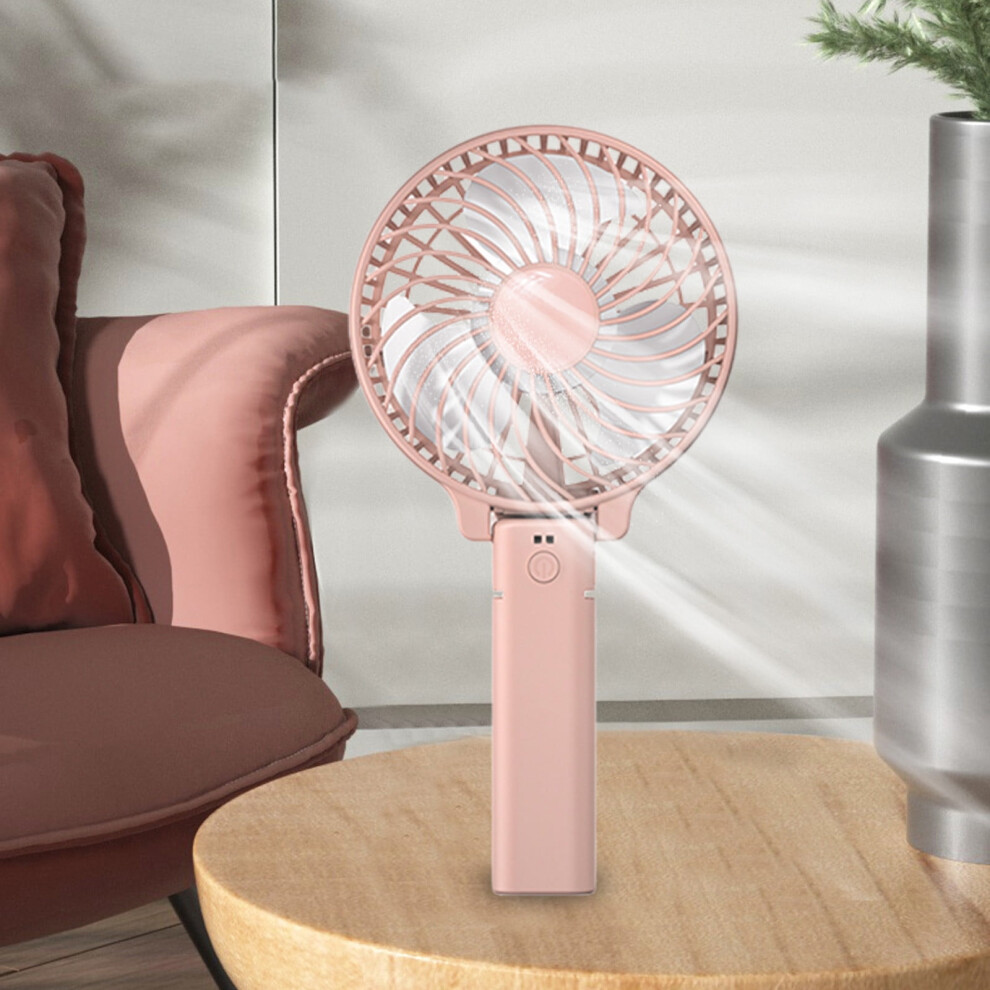 Txmfgh Portable Usb Handheld Fan - Foldable, Silent, Strong Wind, Rechargeable Mini Electric Fan For Desktop Or Gift 9180479499152