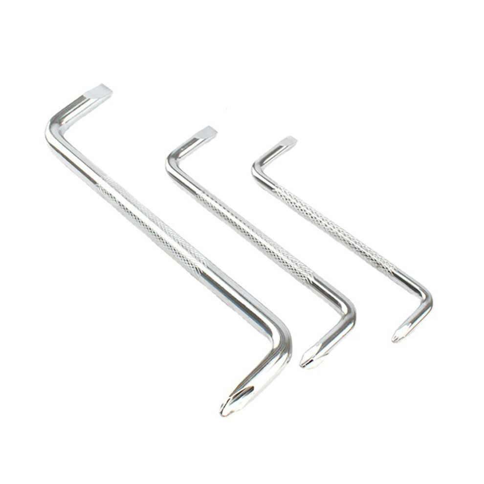 Xianxian Right Angle Screwdriver Set, 90 Offset Flat & Phillips Head, Bent Low Profile Screw Driver 9180479499725