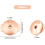 1 Box 2 Pairs Locking Earring Backs for Studs 925 Sterling Silver Secure Earring Backs Ear Nuts Safely 2