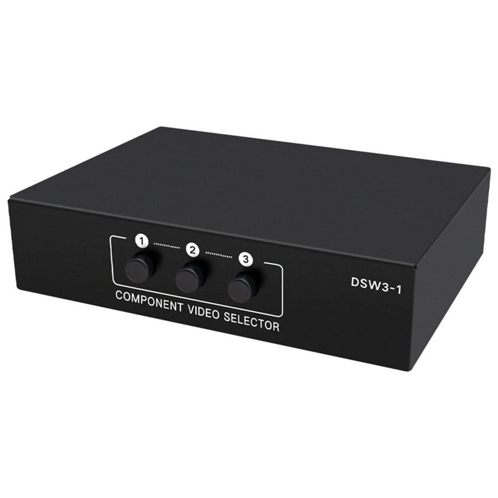 3 Channel 5 Rca Ypbpr Rgb Component Selector Av Switcher 3 In 1 Output Ypbpr Component Rgb Switcher 9557311185649