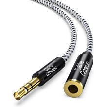 3.5mm Headphone Extension Cable, 3.5mm Male to Female Stereo Audio Cable for Phones, Headphones,