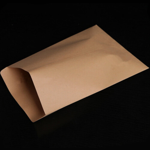 100 Pcs Kraft Paper Envelopes Stamping Envelopes Multiple Use Envelopes Blank Envelopes Retro Style Envelop 2