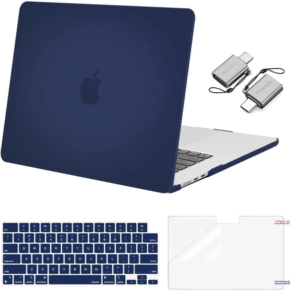 Compatible With Macbook Air 15 Inch Case 2023 2024 Release M3 A3114 M2 A2941 Liquid Retina Display Touch Id, 9558633708325