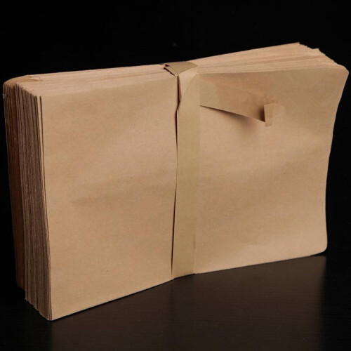 100 Pcs Kraft Paper Envelopes Stamping Envelopes Multiple Use Envelopes Blank Envelopes Retro Style Envelop 1