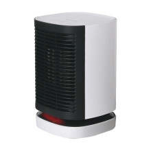 Mini Electric Space Heater for Indoor Use, Silent Shaking Head Hot Air Blower, Energy Saving Desktop Heater for Desk, Office, Bedroom, Bathroom