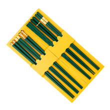 Fiberglass Chopsticks Set 6 Pairs Heat Resistant AntiSlip Reusable Japanese Style for Home Dining