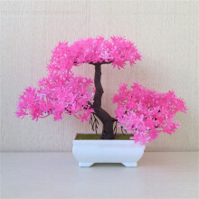 Giyblacko Artificial Bonsai Tree - Realistic Plastic Desk Decor with Natural Look, Perfect for Home & Office