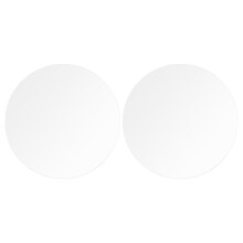 2 Pcs Round Acrylic Sheet Cake Transparent Acrylic Disk Useful Clear Acrylic Round Discs Clear Acrylic Disc