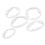 5pcs cloud fondant cutter plastic cake cookie mold 1
